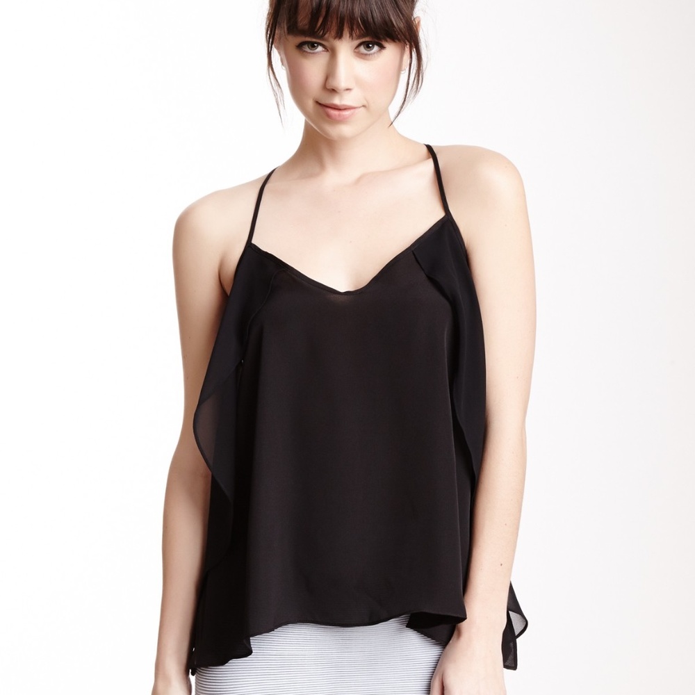 BCBG Braided T-Strap Tank